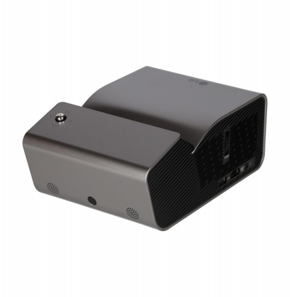 Projetor LG Minibeam UST PH450UG 450 Lumens WXGA HDMI/USB Bivolt Cinza