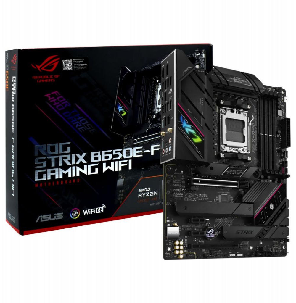 Placa Mae AMD (AM5) ASUS B650E-F Rog Strix Gaming Wifi