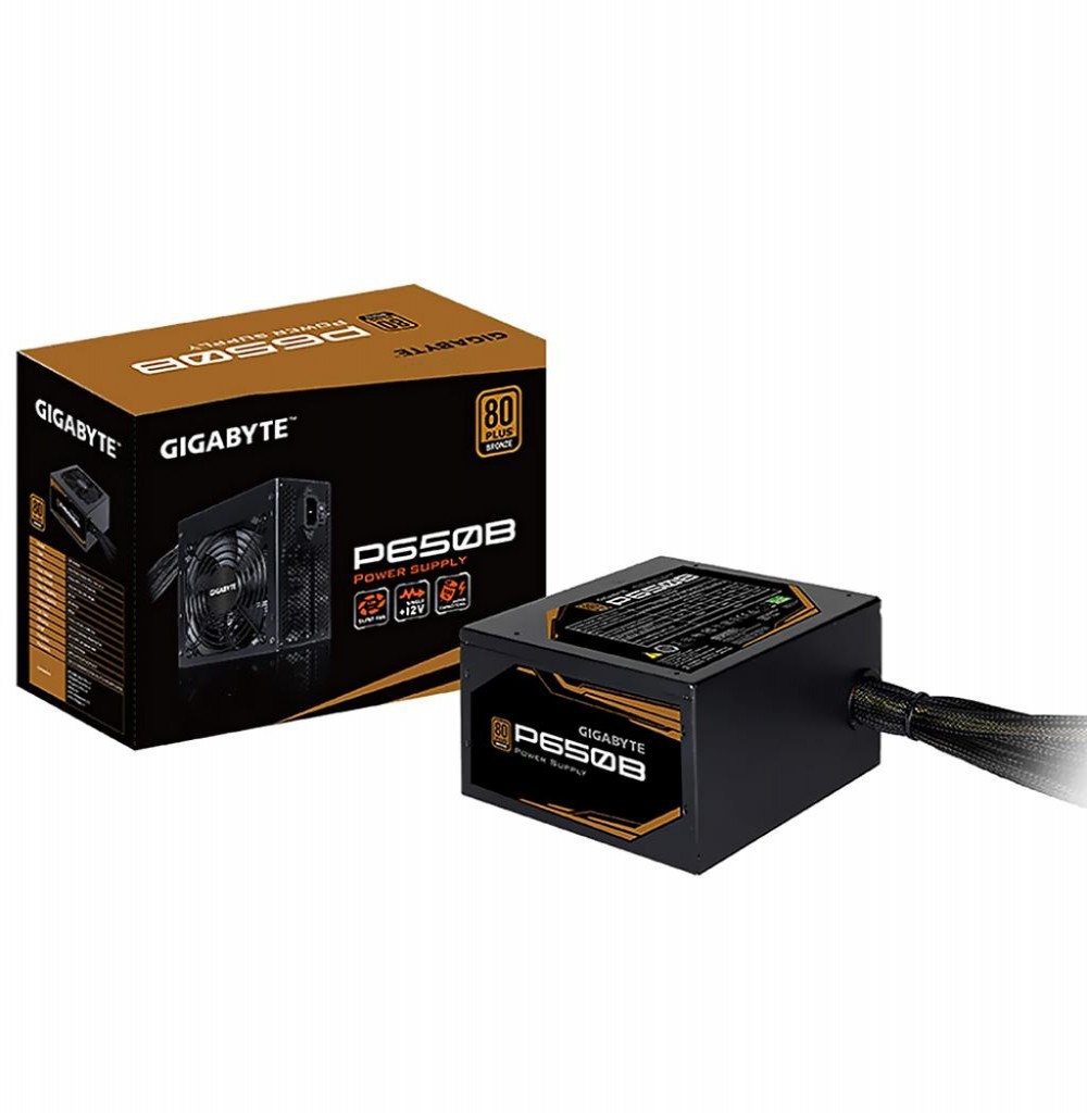 Fonte 650W GIGABYTE GP-P650B 80PLUS BRONZE