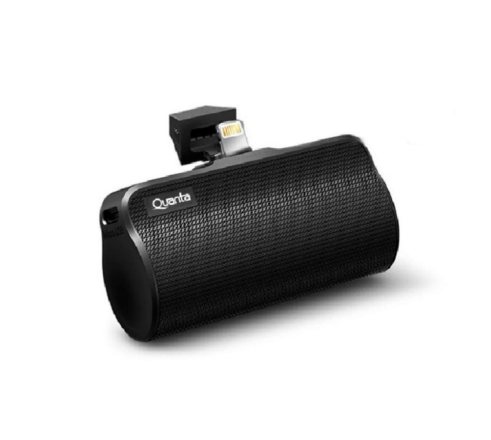 Carregador Portátil QUANTA CPT6600 P/Iphone 3000MAH Preto