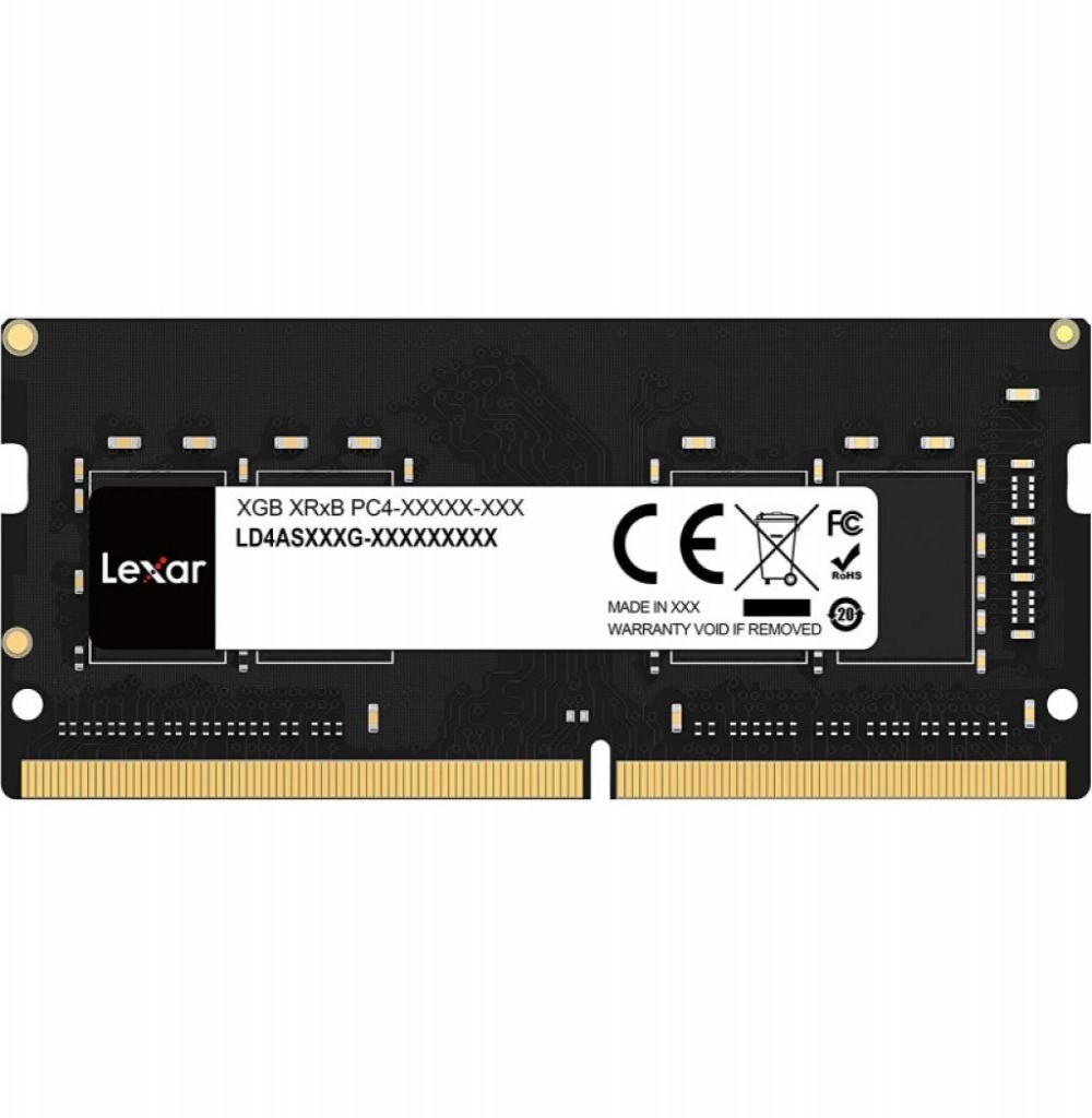 Memoria Para Notebook DDR4  8GB 3200 LEXAR LD4AS008G-B3200GSS