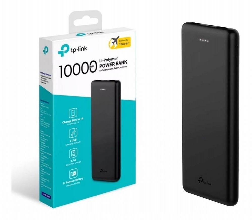 Carregador Portátil TP-LINK TL-PB10000 10000MAH 2USB