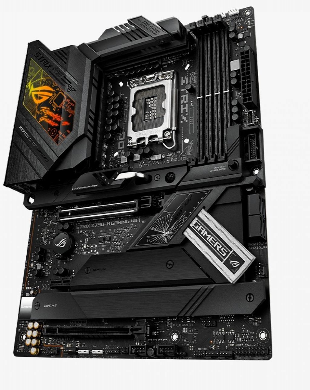 Placa Mae Intel (1700) Asus Z790-H ROG STRIX GAMING DDR5