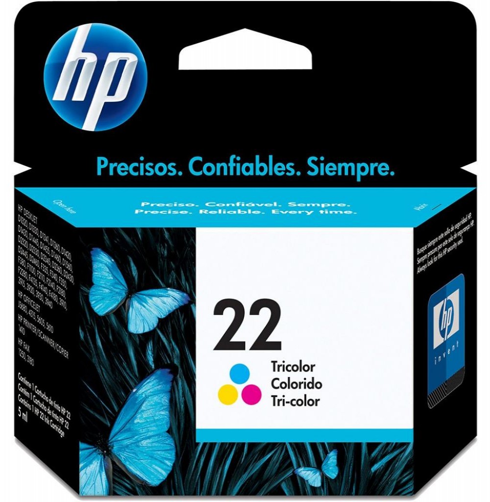Cartucho HP (22) 9352 Colorido