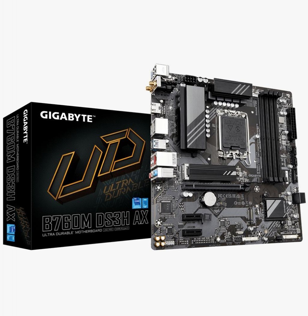 Placa Mãe Intel (1700) Gigabyte B760m Ds3h Ax Ddr5