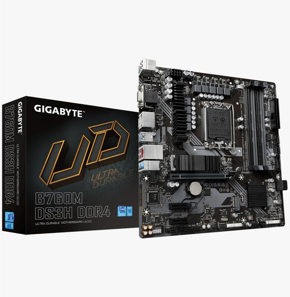 Placa Mãe Intel (1700) Gigabyte B760m Ds3h Ddr4