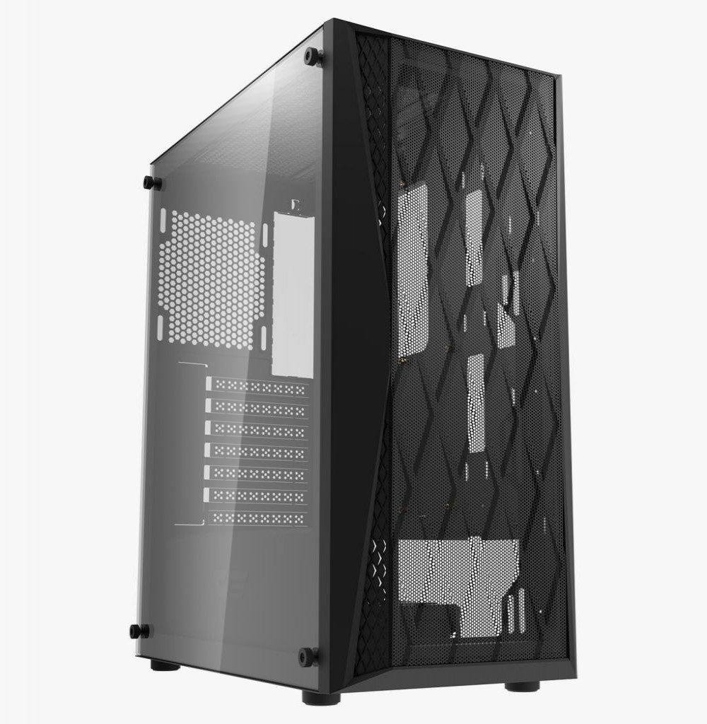 Gabinete Darkflash Dk352 Vidro Preto