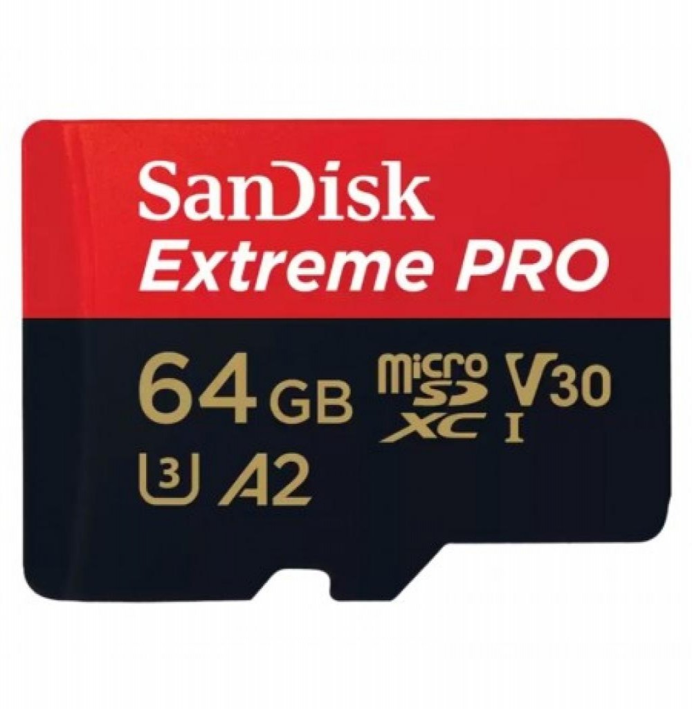 Cartão De Memória Sd 64gb Sandisk Extreme Pro 200mb U3