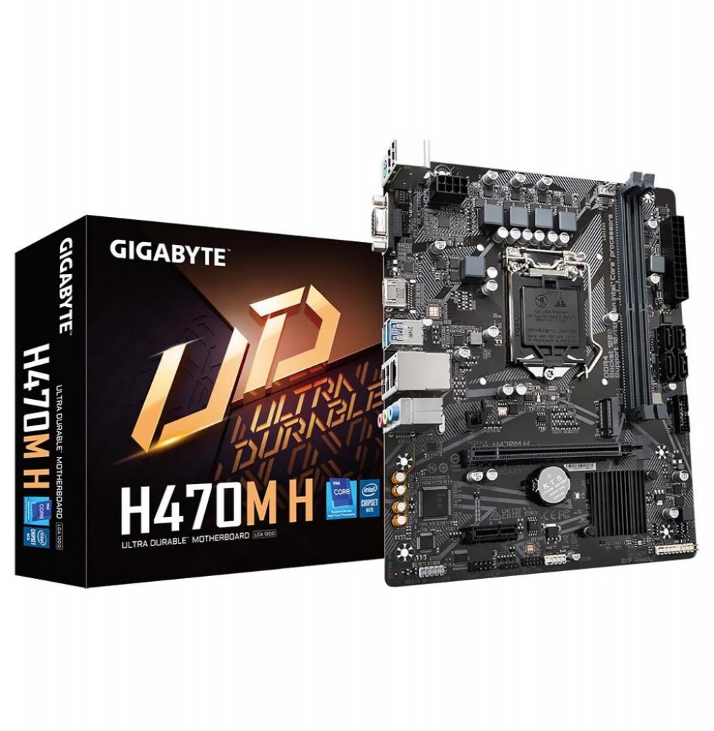 Placa Mãe Intel (1200) Gigabyte H470m-H