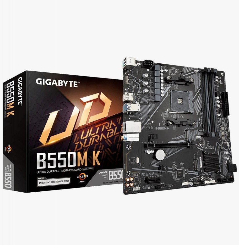 Placa Mãe AMD (AM4) Gigabyte B550M K