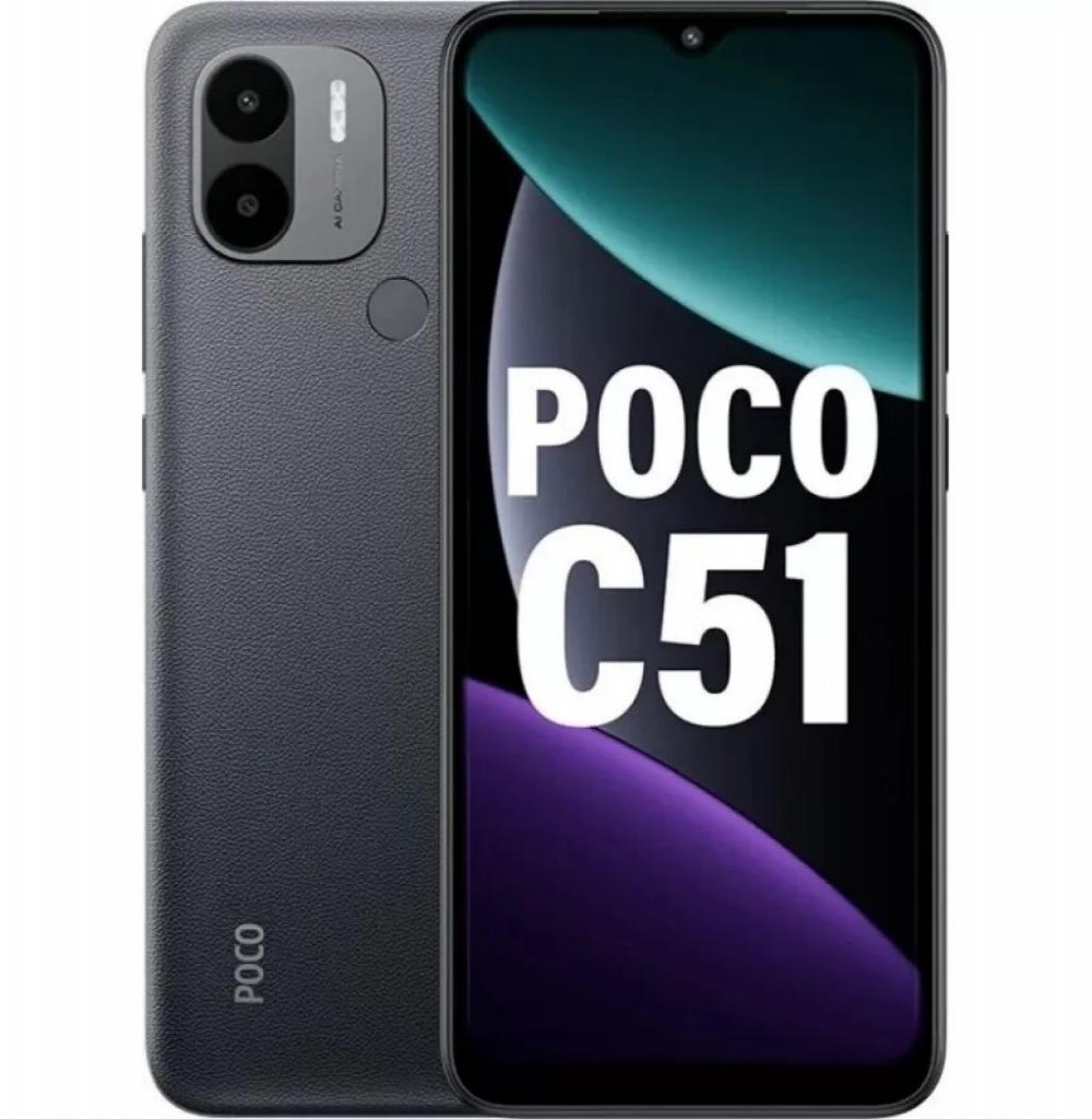 Celular Xiaomi Poco C51 4/64gb Preto (Indiano)