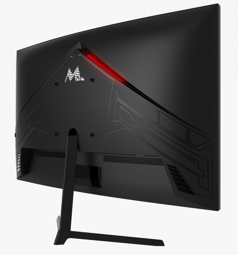 Monitor Led 24" Mtek M24sfv165c Gamer 165hz Curvo Rgb