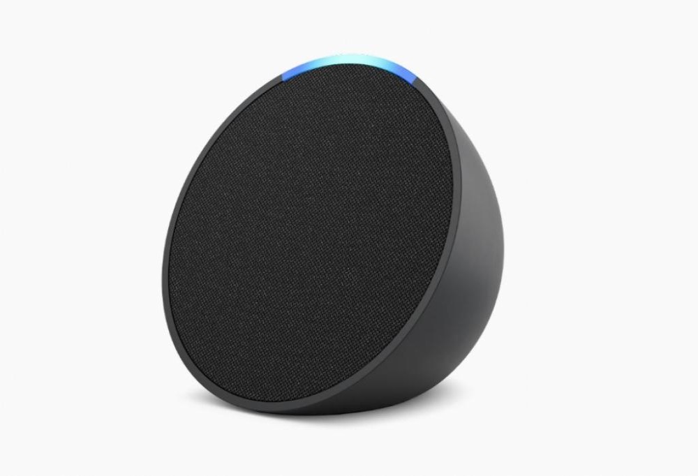 Caixa De Som Amazon Echopop Alexa 1a Preto