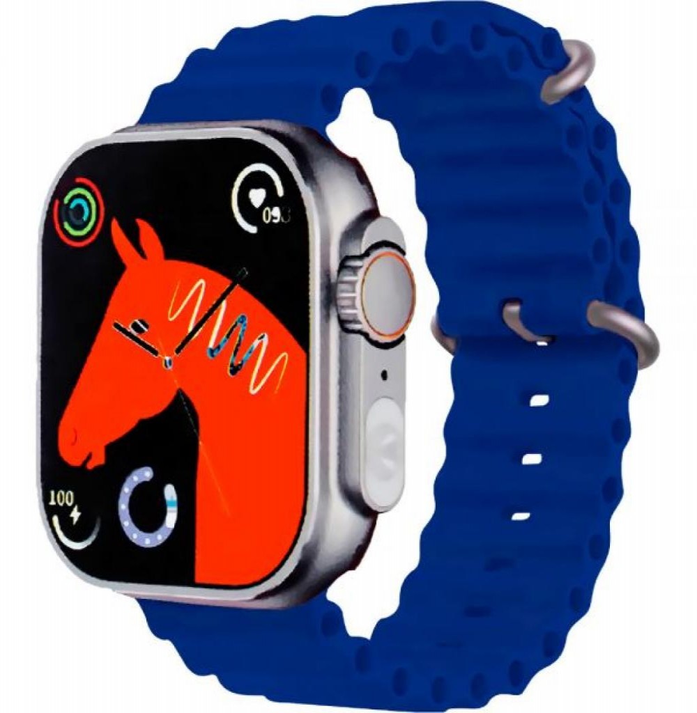 Relógio Blulory Glifo 8 Ultra Light 49mm Azul 