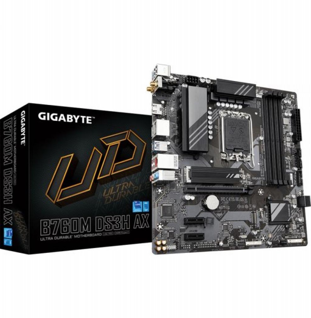 Placa Mãe Intel (1700) Gigabyte B760M DS3H DDR5