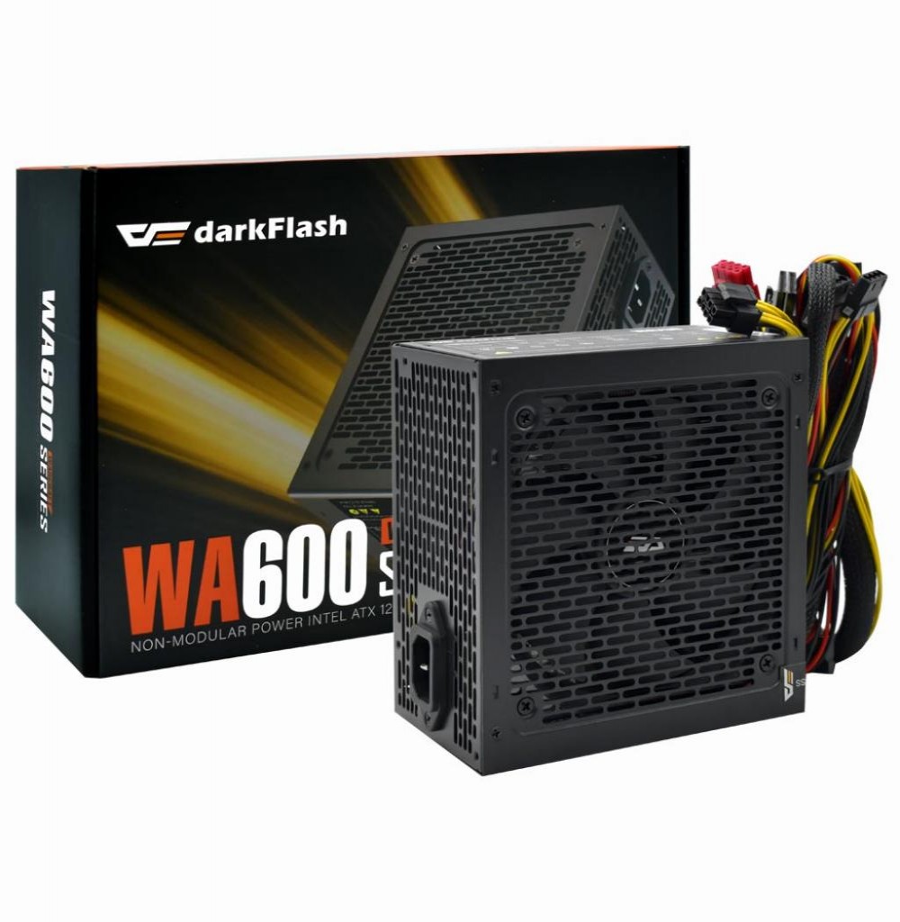 Fonte 600w Darkflash WA600 Warcraft