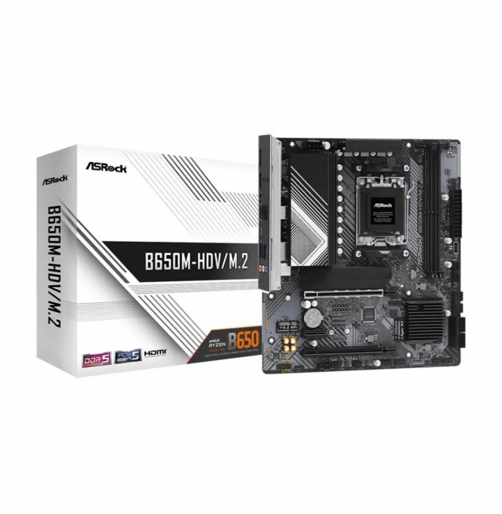 Placa Mãe AMD (AM5) Asrock B650M-HDV/M.2 DDR5