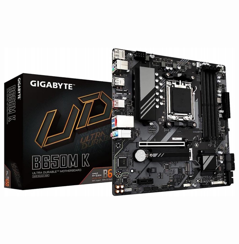 Placa Mãe AMD (AM5) Gigabyte B650M K DDR5