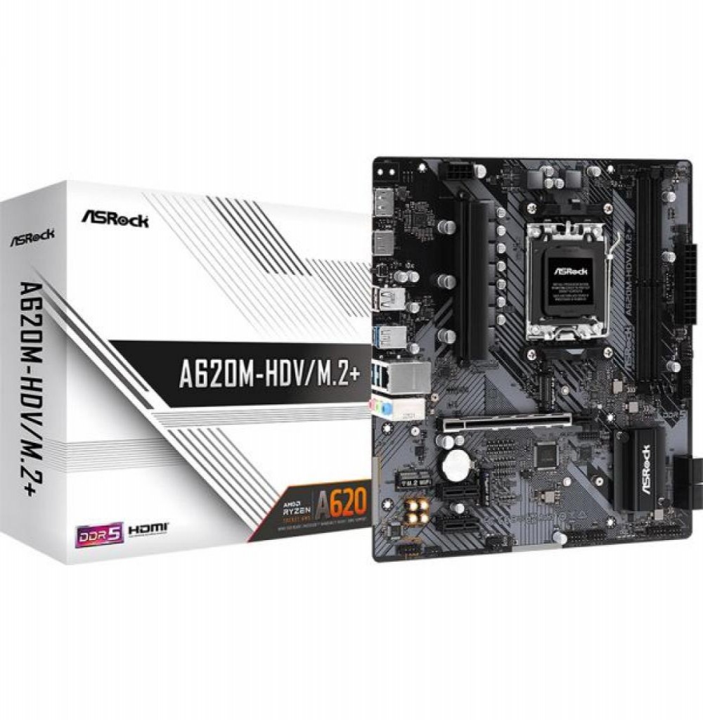 Placa Mãe AMD (AM5) Asrock A620M-HDV/M.2 DDR5
