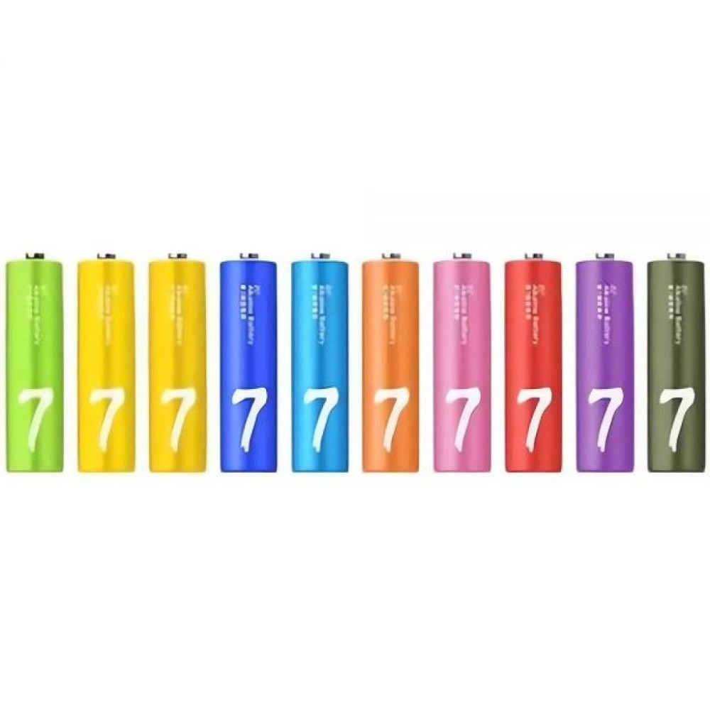 Pilha Xiaomi AAA LR03 C/10 Rainbow Alcalina 