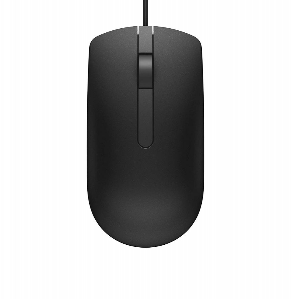Mouse Dell Ms116-Bk Preto USB Óptico