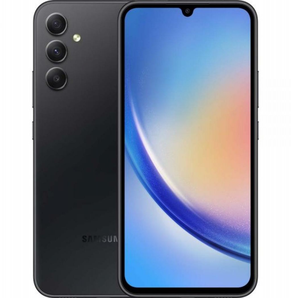 Celular Samsung A34 A346M/DSN 8/256GB 5G Cinza 