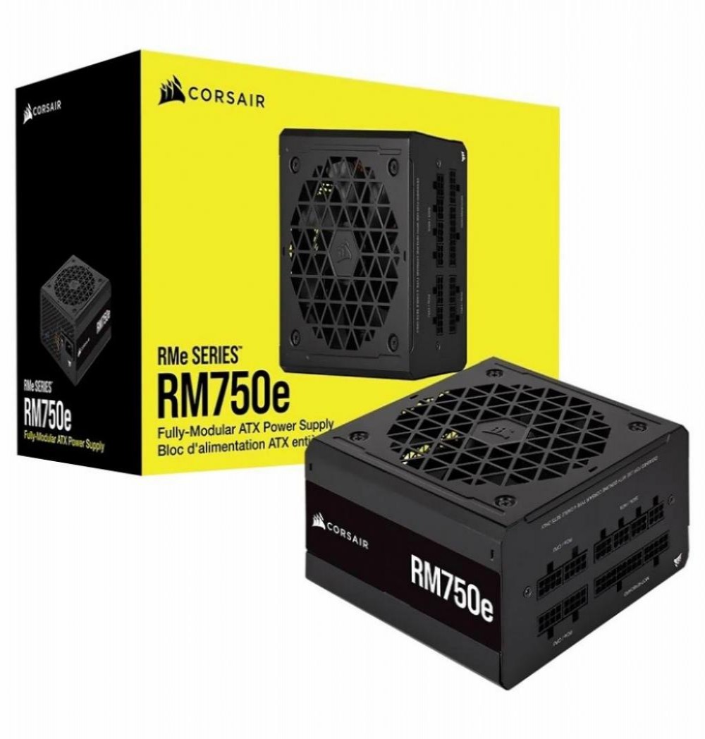 Fonte 750w Corsair RM750E 80 Plus Gold 