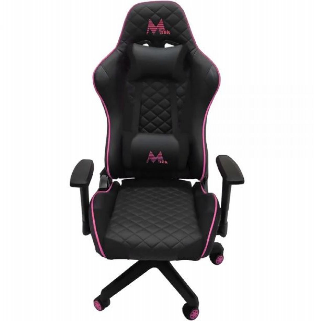 Cadeira Gamer Mtek MK01-P  Preto/Rosa