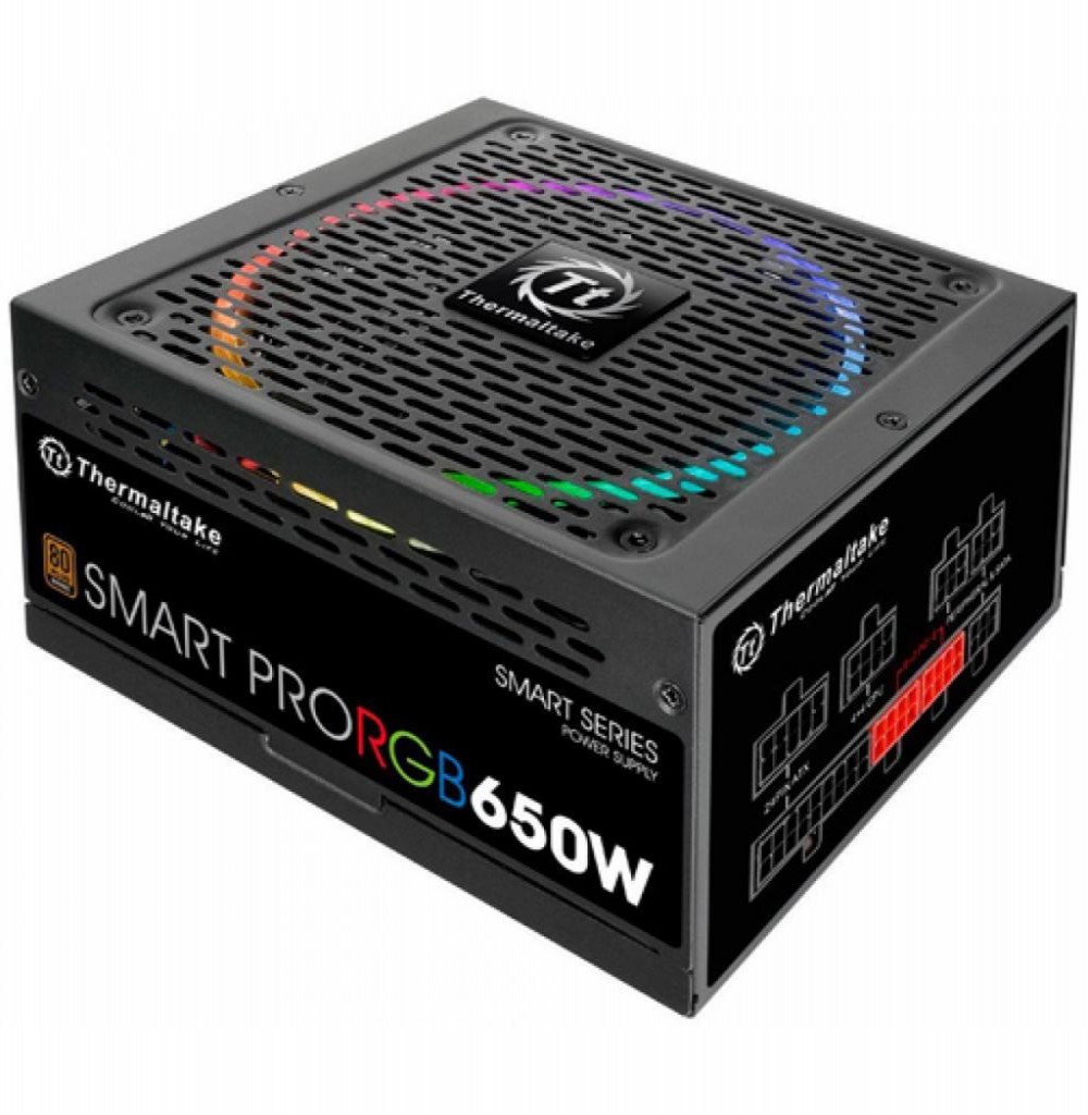 Fonte Thermaltake Smart Pro RGB 650W