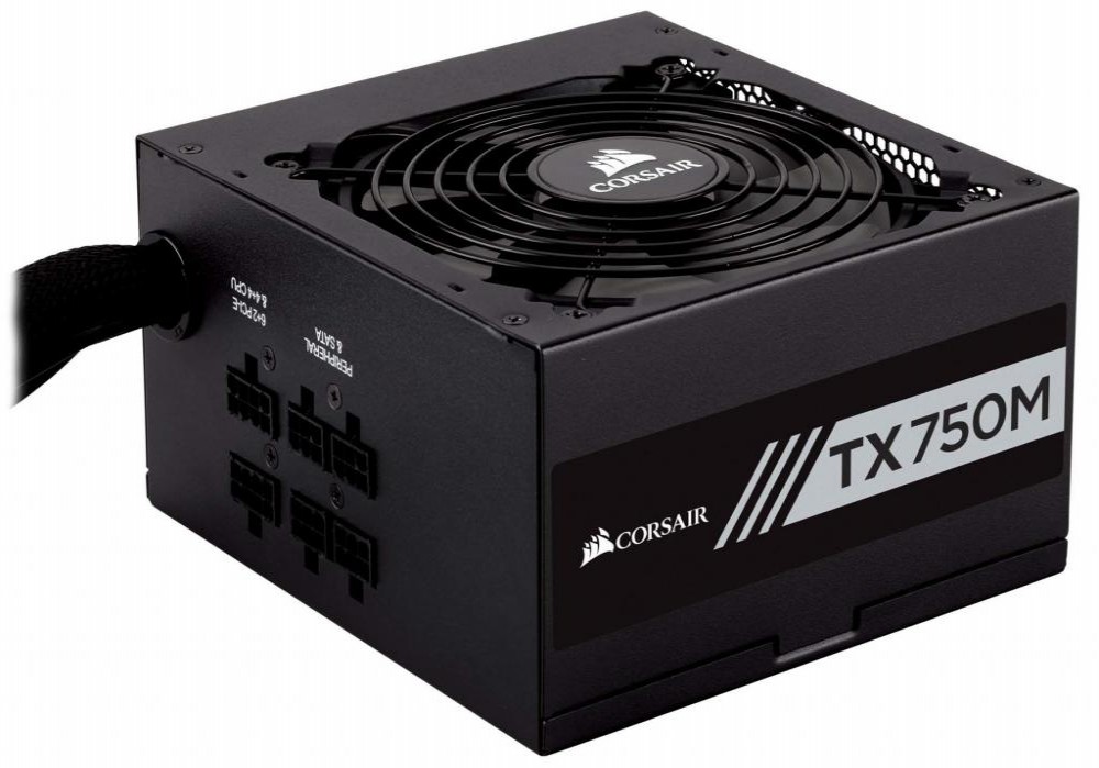 Fonte 750W Corsair TX750M 80 Plus Gold Modular