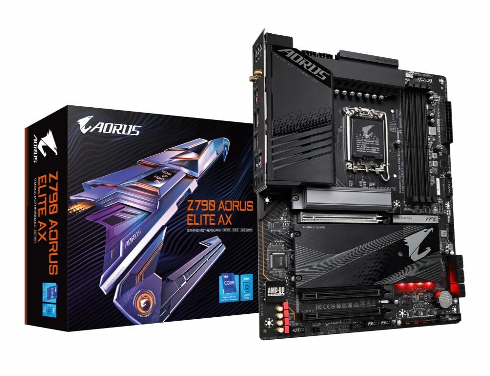 Placa Mãe Intel (1700) Gigabyte Z790 Aorus Elite Ax DDR4