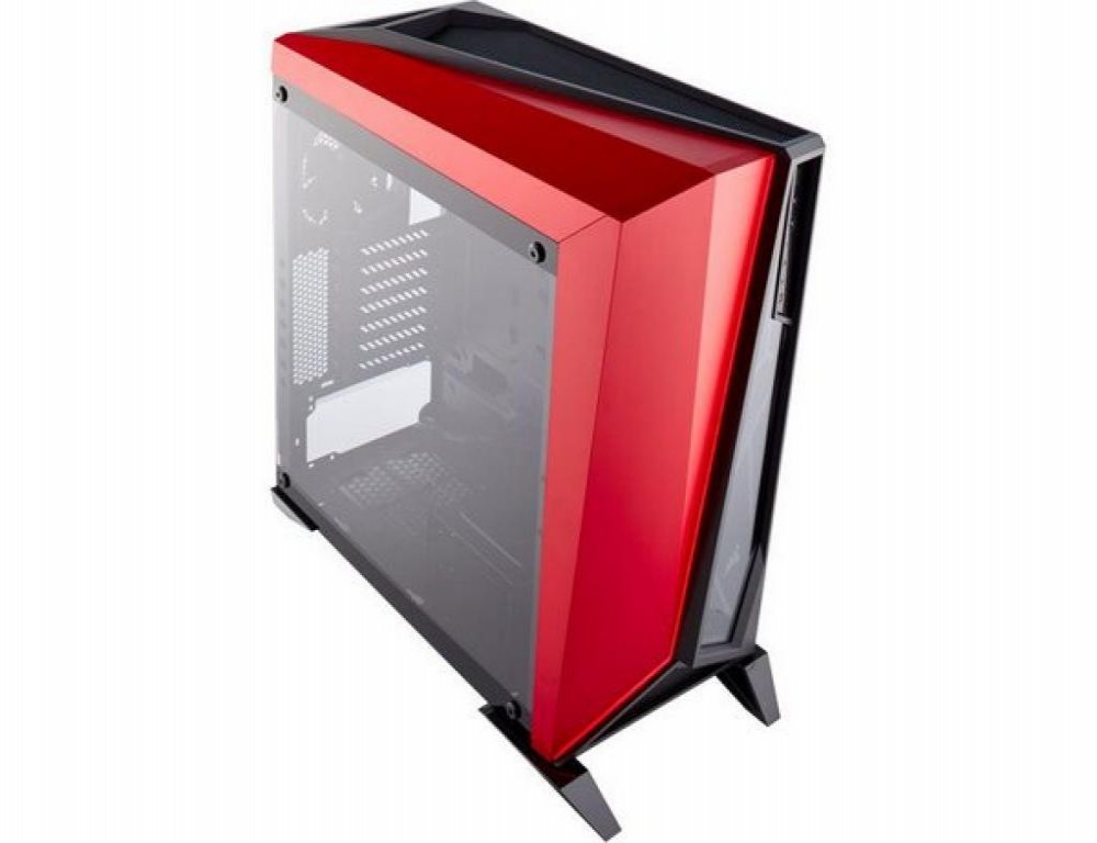 Gabinete CORSAIR Omega Preto/Vermelho CC-9011120-WW