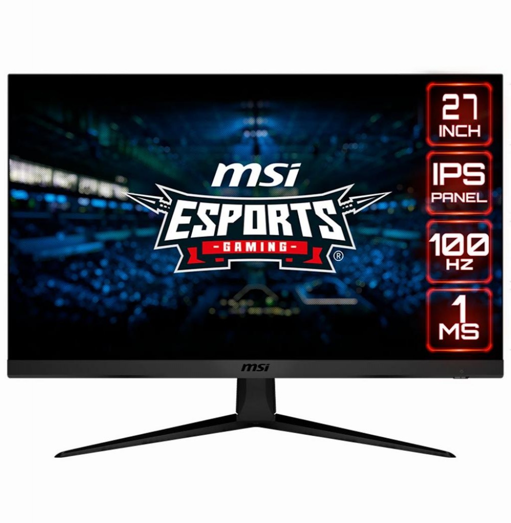 Monitor Led 27" Msi G2712V Esports Gaming Fhd 100hz