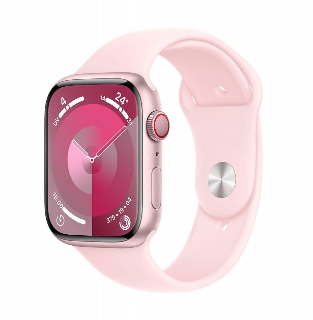 Relógio Apple S9 45mm MR9H3LL/A Pink M/L