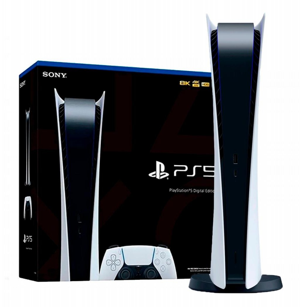 Console Playstation 5 825GB 8K CFI-1200B Digital Japão Bivolt