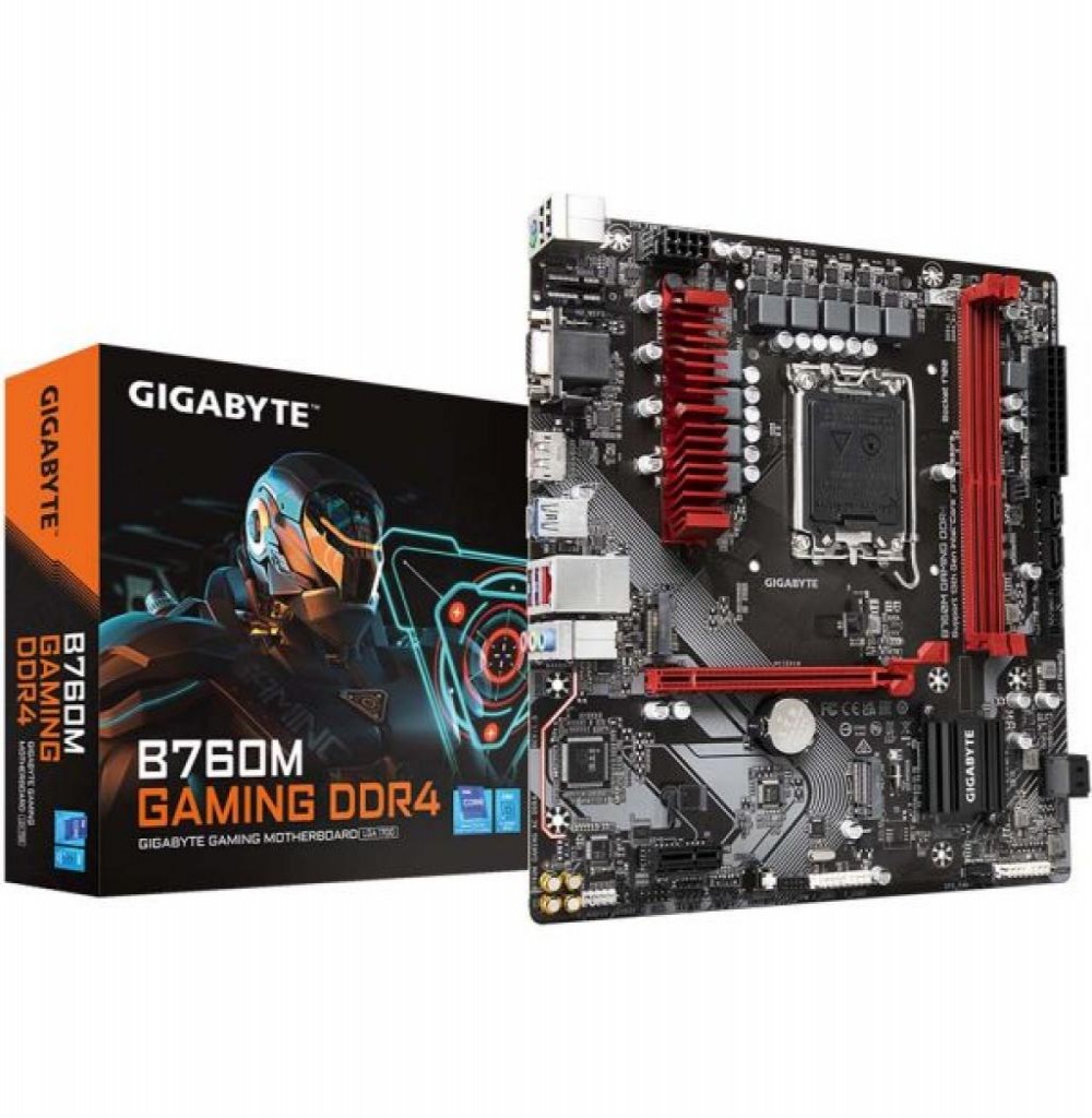 Placa Mãe Intel (1700) Gigabyte B760m Gaming DDR4