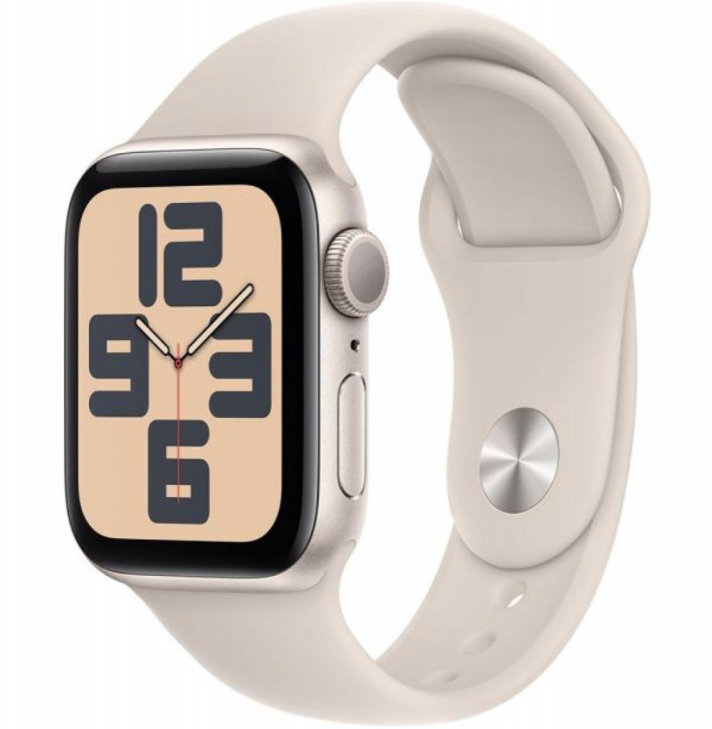 Relógio Apple SE 2 44mm 2023 MRE63LL/A Starlight