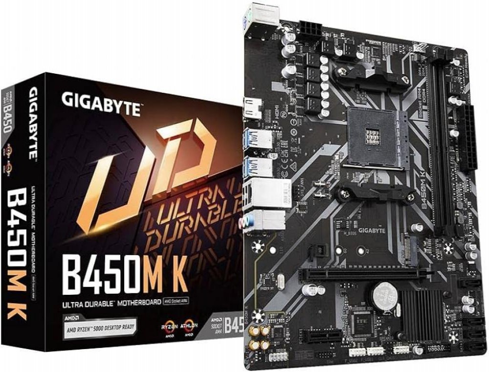 Placa Mãe AMD (AM4) Gigabyte B450M K