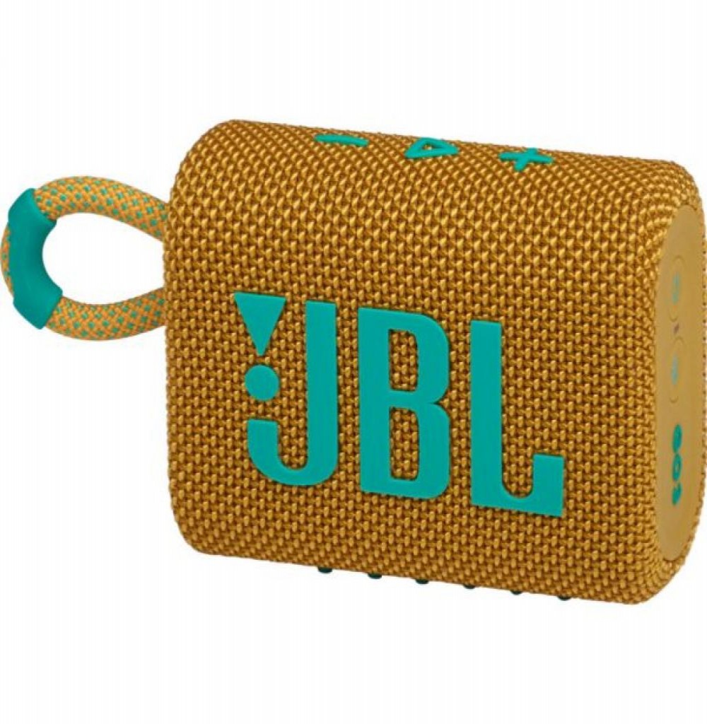 Caixa de Som JBL GO 3 Bt Amarelo