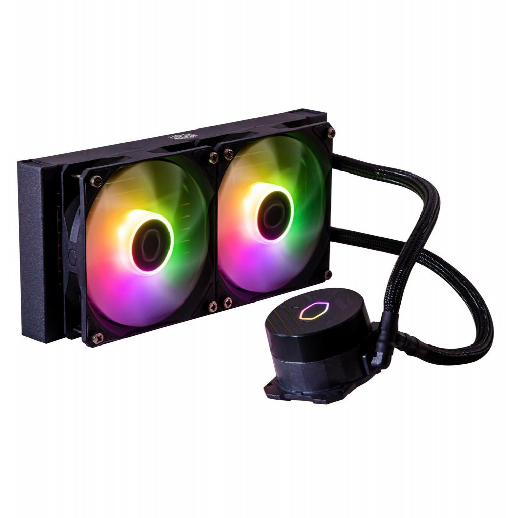 Cooler Cpu Coolermaster Liquid 240L Core Preto