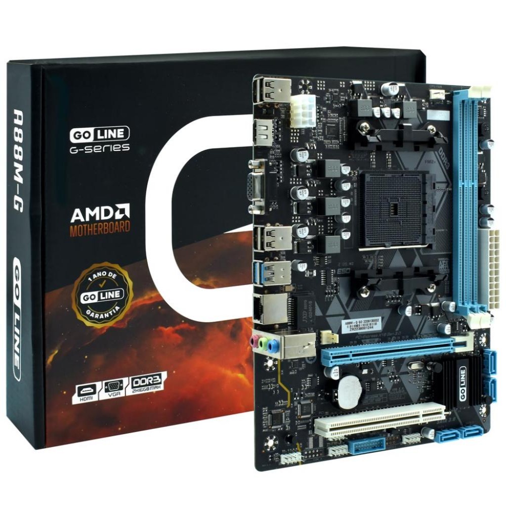 Placa Mãe AMD (FM2) Goline A88M-G DDR3