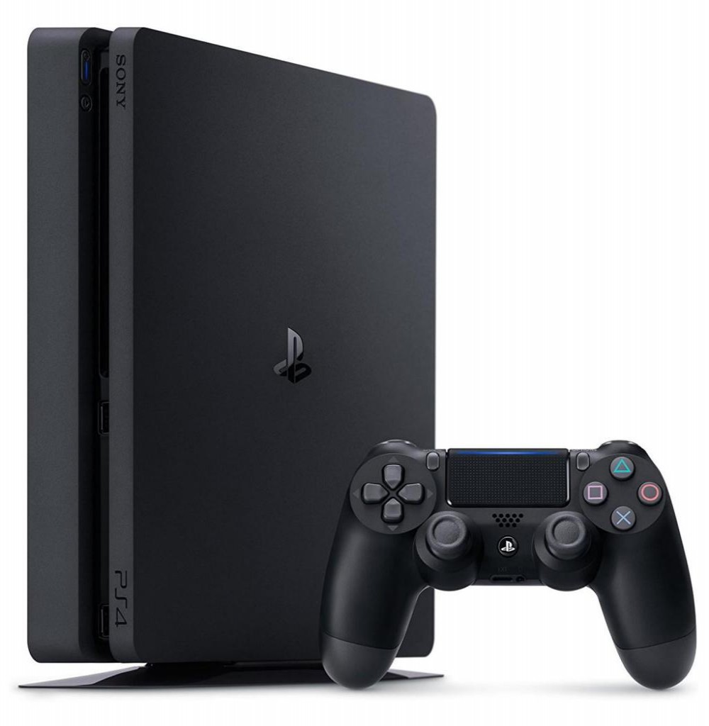 Console Playstation 4 500GB 2200A Japônes Slim Disco Jet Preto 2v