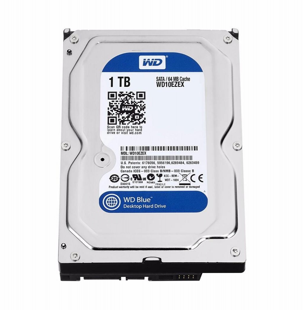 HD SATA3  1TB WD  Blue WD10EZEX