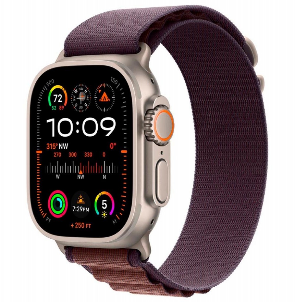 Relógio Apple Ultra 2 49mm MREW3LL/A Lilas Alpino L