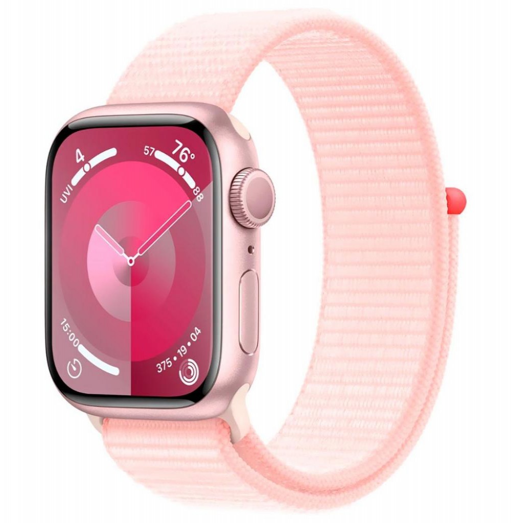 Relógio Apple S9 41mm MR953LL/A Pink Loop S/L