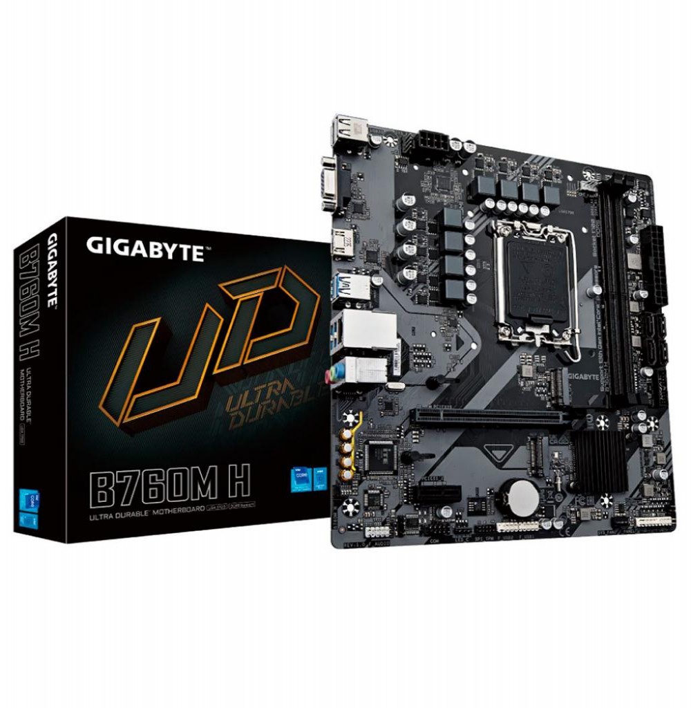 Placa Mãe Intel (1700) Gigabyte B760M H DDR5