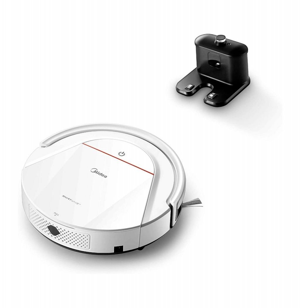 Robô Aspirador Midea VRB81B 18w 300ml Bivolt Branco