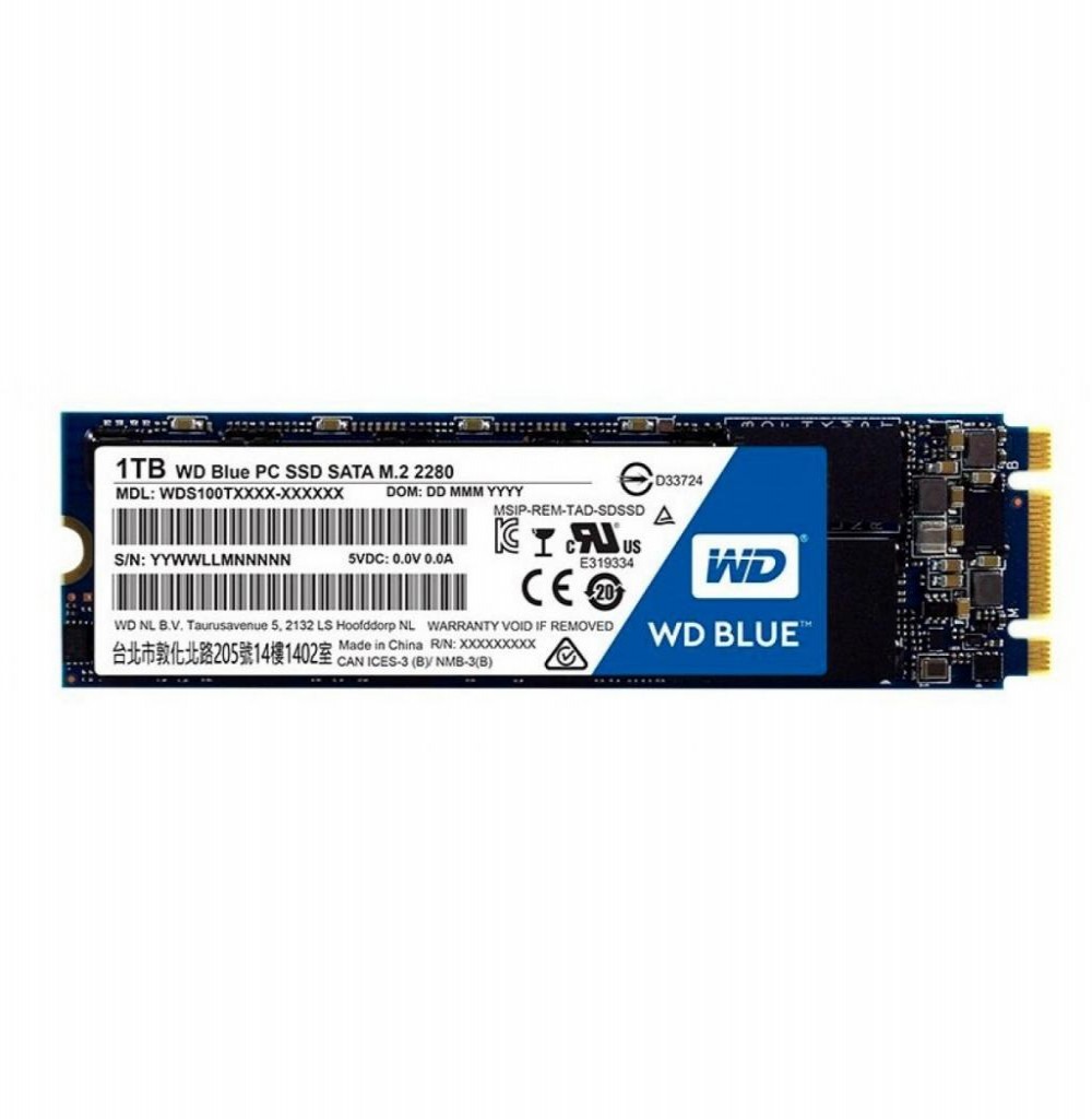 HD SSD M.2 1TB WD Blue WDS100T1B0B