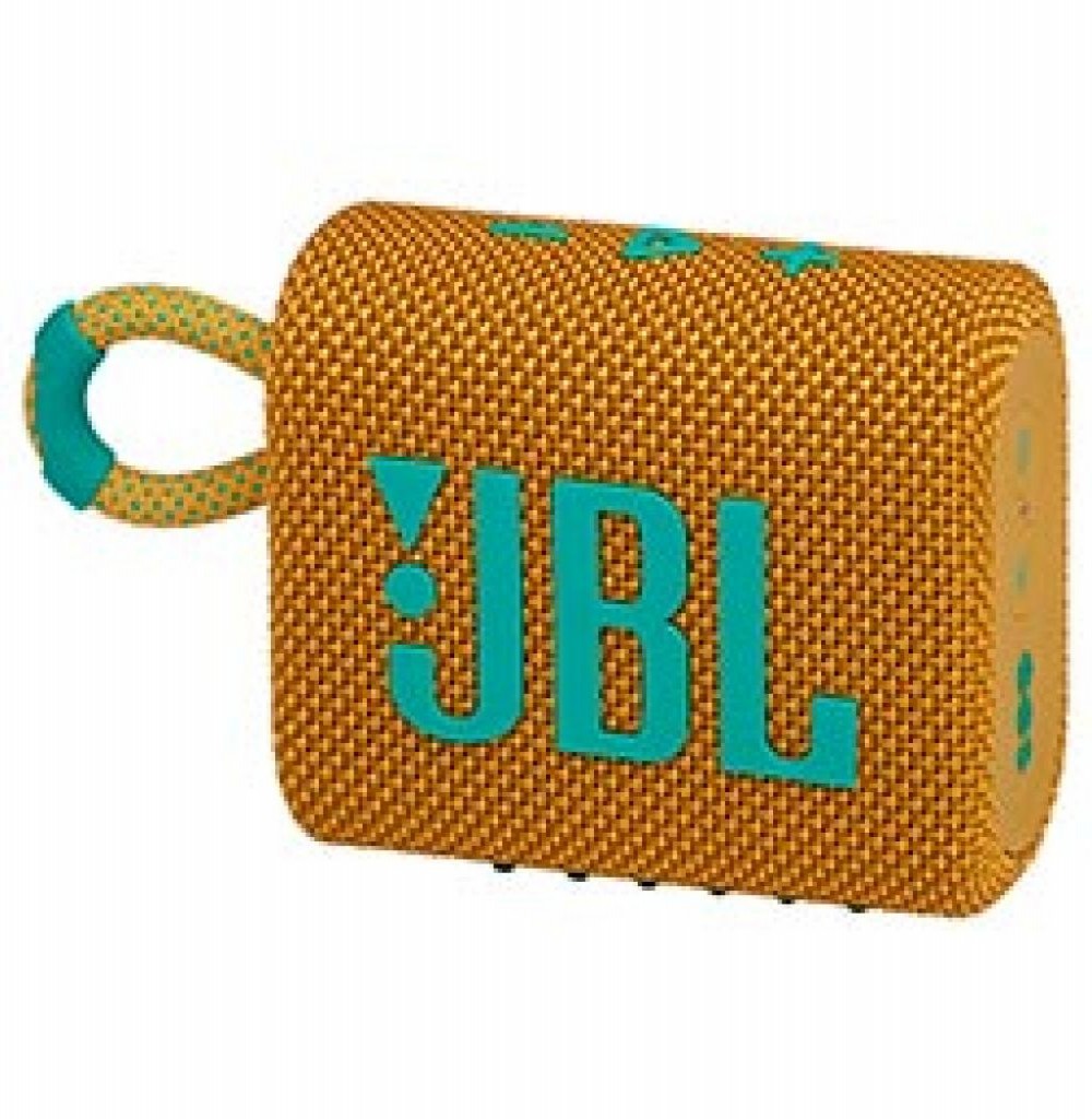 Caixa de Som JBL Go 3 Bt Amarelo 