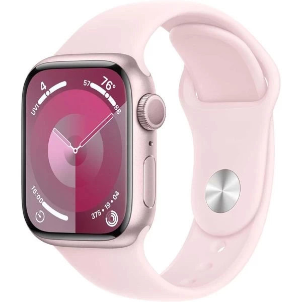 Relógio Apple S9 45mm MR9G3LL/A Pink S/M